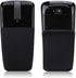 Travel Wireless Mouse, Thin Portable Folding Optical Mouse with Receiver for Computer