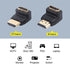 VCE HDMI 90 and 270 Degree Adapter 2-Pack, Right Angle Male to Female Connector