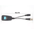 Passive Video Balun Connectors, 11 Pairs with Power Connector for CCTV Security Camera System