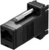 uxcell RJ45 to VGA Extender Adapter - RJ45 Female to DB15 Male Port for Multimedia Video