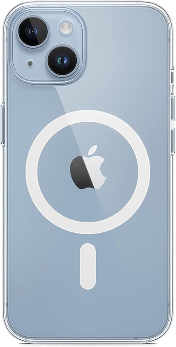 iPhone 13 & 14 Case - Strong Magnetic Clear, 10Ft Military-Grade Protection, Slim Shockproof MagSafe Compatible, 6.1"