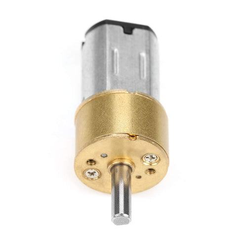 6V 60 RPM/100 RPM/300 RPM/600 Toy(300RPM) DC RPM Micro Speed Reduction Motor Micro Metal Gear Box for RC Car Robot DIY