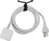 5Pcs 18in Silicone Cable Tie, Reusable Cord Organizer for Bundling Earphone, Computer Cords, Dia 5mm
