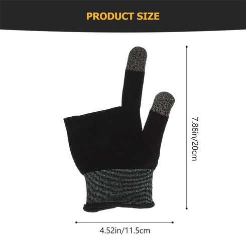 ARTIBETTER Gaming Gloves for Sweaty Hands - Mobile Phone Gaming Gloves, Sweat Resistant Finger Covers