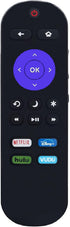 Remote for All ONN Roku TV, Compatible with Disney Plus, Netflix, VUDU, HULU