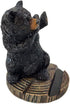 5" The Bridge Collection Black Bear Cellphone Stand - Black Bear Decor for Cabin, Mountain, Camping Decor for Home