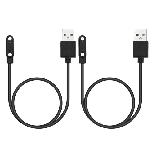 2PCS USB Charging Cable for XPLORA XGO2, Replacement Charger Dock Cradle Adapter, 60cm Length Black