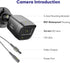 SANNCE 2MP 1080P 66ft IP67 Security Camera - TVI High Clarity Bullet Camera Up to Night Vision with IR LEDs Waterproof
