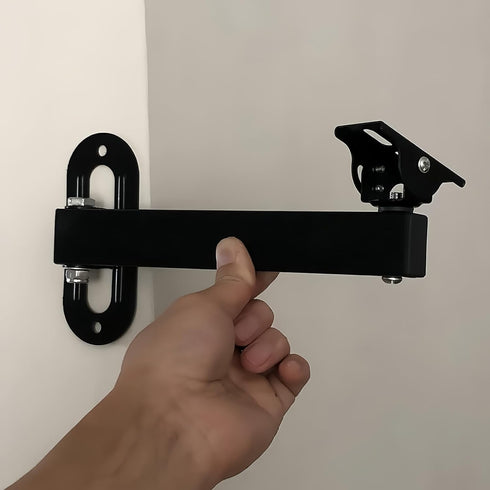 GledeYeTec 20cm 7.87" 180 Long Wall Corner Mount Bracket Arm, Long Arm Bracket Degree Rotatable Projector Wall Mount