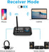 Bluetooth Transmitter Receiver, 3-in-1 Bluetooth 5.0 Audio Adapter for 2 Headphones with Volume Control for TV Home