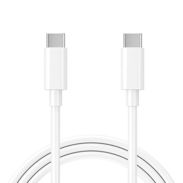 USB C to USB C Charger Cable (6.6ft), 60W (3A) for iPhone 15/15 Pro/15 Plus/15 Pro Max, iPad Mini 6, MacBook Pro