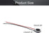 Fielect 4Pcs DIY Magnetic Speaker, 0.5W 8 Ohm 10mm Diameter Round Shape Replacement Loudspeaker