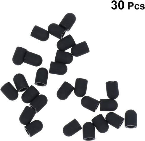 Replacement Parts 30 Pcs Stylus Pen Tips for Capacitive Touch Screen Devices, Universal Rubber Friendly Swede Stylus