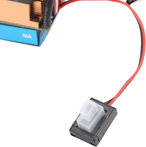 480A 480A 1/10 Drfeify Brushed Speed Controller ESC, RC ESC with Cooling Fan Waterproofing ESC for RC Car and Boat