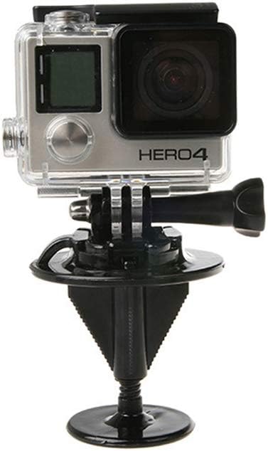 Bodyboard Wakeboard Foam Surfboard Mount Kit with Anti-Lost Strap for GoPro Hero 8/7/6/5/4/3+/3/2/1 (Black)