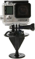 Bodyboard Wakeboard Foam Surfboard Mount Kit with Anti-Lost Strap for GoPro Hero 8/7/6/5/4/3+/3/2/1 (Black)