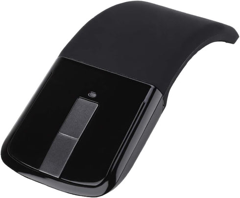 Travel Wireless Mouse, Thin Portable Folding Optical Mouse with Receiver for Computer