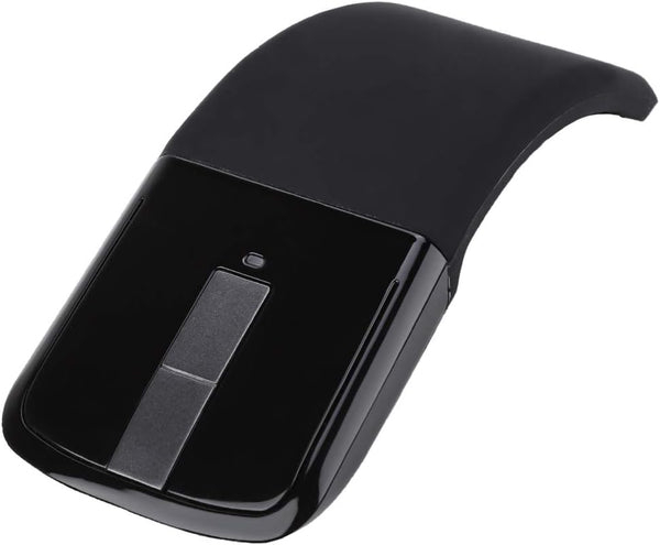 Travel Wireless Mouse, Thin Portable Folding Optical Mouse with Receiver for Computer