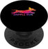 Funny Dachshund Dapple Run PopSockets Swappable PopGrip