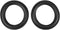 2pcs 6 Inch Perforated Rubber Speaker Foam Edge Surround Rings for Speaker Repair or DIY Replacement Parts
