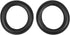 2pcs 6 Inch Perforated Rubber Speaker Foam Edge Surround Rings for Speaker Repair or DIY Replacement Parts