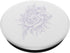 Light Pastel Purple White Floral Flower PopSockets Standard PopGrip