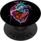 Cool Paint Dripping Heart Anatomy Design Gift on Black PopSockets PopGrip: Swappable Grip