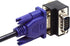 CY Adapter 90 Degree Up Angled VGA - Male to Female Extension Adapter for Monitor and Projector