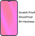 iPhone 12 Pro Max 2 Pack Anti-Blue Privacy Tempered Glass Screen Protector, 9H Hardness, Anti-Scratch, Electroplated