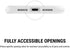 Incipio NGP Translucent Case for iPhone XR (6.1") - Clear, Flexible Shock-Absorbing Drop-Protection