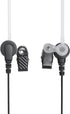 Radio Surveillance Earpiece Headset with Ptt Mic for Cobra Microtalk Walkie Talkies, 1 Pin Covert Ear Piece