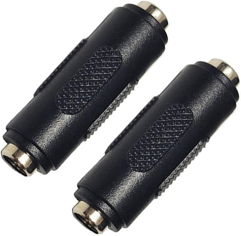 10PCS DC Power Connector Adapter 12V, 5.5mm x 2.1mm Female to Female Power Jack Socket for LED Strip