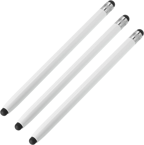 MECCANIXITY 3pcs Stylus Pens for Touch Screens, Dual Rubber Tips Capacitive Universal Tablet Pen - Sensitivity