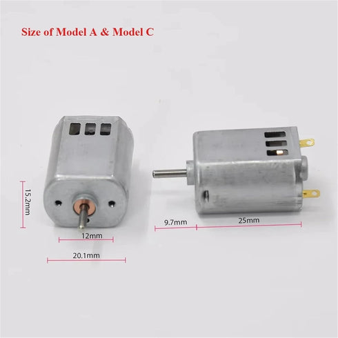 ATNVSE FK-131SH 3.7V 4.2V 7.4V 1Pcs(Model (131 Mini Carbon Motor DC High Speed with Cooling Hole DIY RC Toy Car Boat