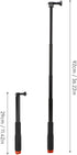 Vikye 36 Inch Selfie Stick, Aluminum Alloy Selfie Stick Tripod with Anti Slip Handle, Extendable Lightweight Selfie