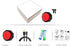 U-Likee 8MB 100+ USB Recordable Buttons - Memory - Make Your Own Button by Uploading Audio Files - Support Recordings