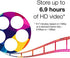 Verbatim 96910 BD-R 25GB 6X Blu-ray Recordable Media Disc, 1 Disc Jewel Case