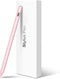 iPad Pencil 2nd Generation with Wireless Charging, Tilt & Palm Rejection, Magnetic Stylus for iPad Pro, Air, Mini (Pink)