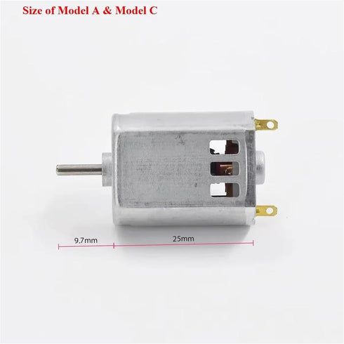 ATNVSE FK-131SH 3.7V 4.2V 7.4V 1Pcs(Model (131 Mini Carbon Motor DC High Speed with Cooling Hole DIY RC Toy Car Boat