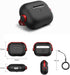 Compatible with Apple AirPods Pro 2 Case with Wireless Bluetooth Earphones Shockproof Airpod Cases Accessories Smooth Soft Protective Skin for Airpods Pro 2/3 Generation (black and green)