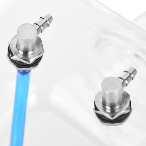 1500ml 150-200cc RC Airplane Fuel Tank,Transparent High Strength Sealed Capacity CNC Machined Metal Fuel Container