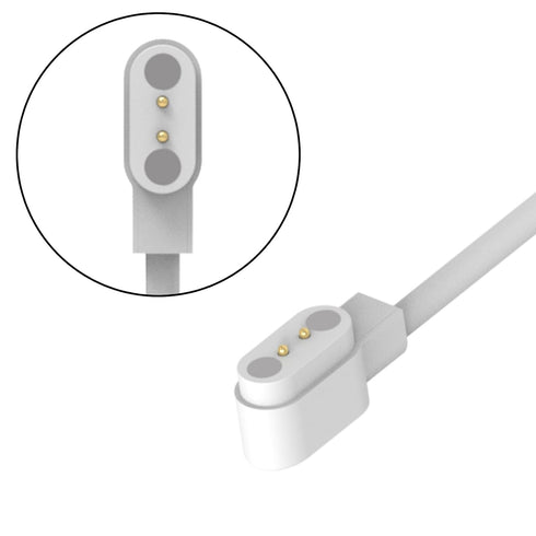 Chofit Magnetic Charger for VeryFit ID208BT/ID207 Smart Watch, USB Charging Cable Cord (White)