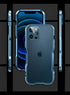 HENGHUI Aluminum Bumpers for iPhone 12 Pro Max 6.7-INCH, Metal Frame Bumper Cover with Shock Absorbent Slim Design