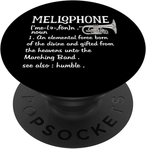 Marching Band Gifts Mellophone Shirt PopSockets Standard PopGrip