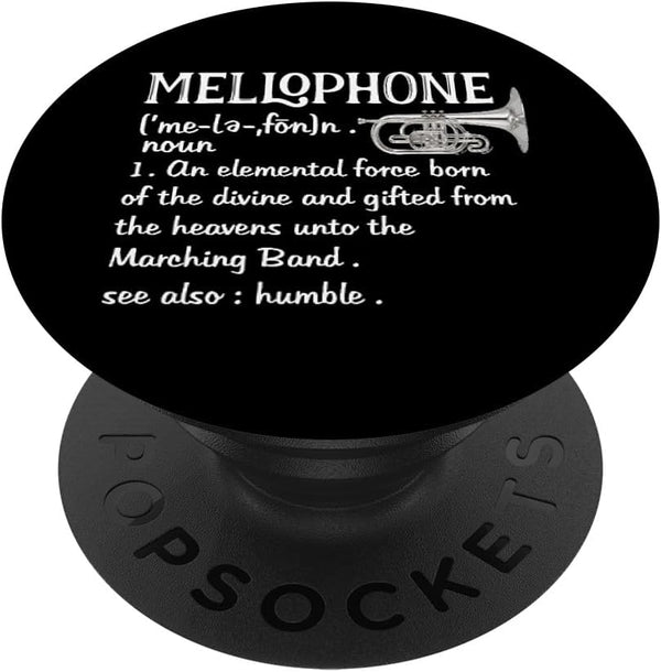 Marching Band Gifts Mellophone Shirt PopSockets Standard PopGrip