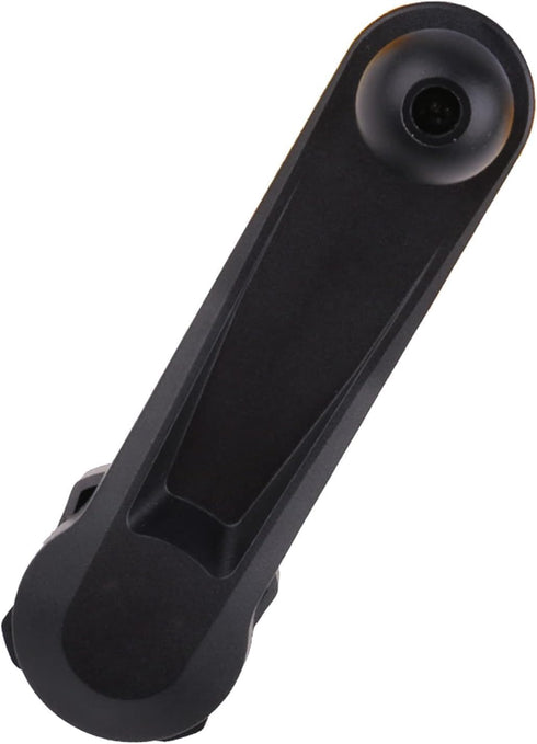 17mm Black Ball Head Car Phone Holder Mount, Universal Smartphone Stand, 360° Rotating Phone Long Arm Support