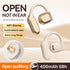 Open Ear Gaming Headphones, Air Conduction HiFi IPX5 Noise Cancelling Wireless Bluetooth Earbuds with Mic for
