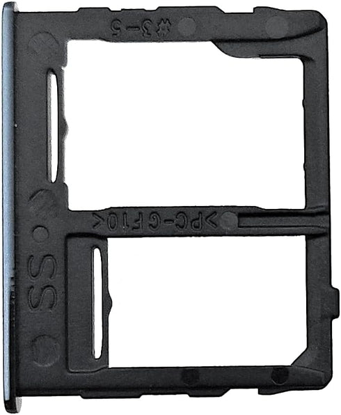 Replacement Single SIM Card Tray SD Slot Holder for Samsung Galaxy A32 5G SM-A326U A326U1 S326DL A326W - Black