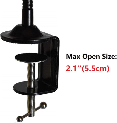 AceTaken -25'' 4K,C920s,C922x StreamCam Stand Flexible Arm Clamp Mount Tripod Compatible with Logitech StreamCam,Brio