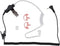 2.5mm Earpiece Headset - Coiled Tube for Harris Police Radio XG25 XG75 P7300 for Motorola Kenwood
